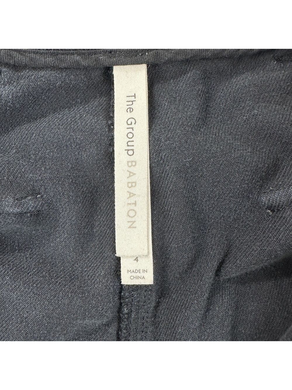 Babaton Black High Waisted Jeans Women Size 4 US - Picture 5 of 11